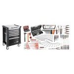 Facom JET6.M130A 165 Piece Set Of Industrial Maintenance Tools & 6 Drawer Roll Cab