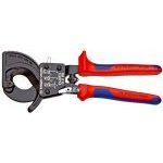Knipex 95 31 250 Cable Shears Ratchet Action Multi-Component Grip 250mm