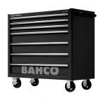 Bahco 1475KXL7BLACK C75 40" 7 Drawer Mobile Roller Cabinet Black