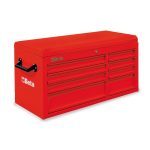 Beta C38T 8 Drawer Top Chest Cabinet in Red
