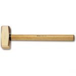 Beta 1380BA Sparkproof Non Sparking Lump Hammer Wooden Handle 1500g
