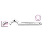 Beta 99SQ Hinged Hook Spanner With Square Nose For Ring Nuts 15-35mm