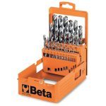 Beta "412/SP49" 49 Pce. Twist Drill Set with Cylindrical Shanks