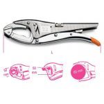 Beta "1051GM" Floating Jaw Double Adjustment Self Locking Pliers - 255mm Long