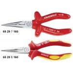 STAHLWILLE 6529 VDE SNIPE NOSE PLIERS WITH CUTTER 160mm