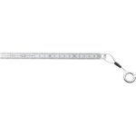 Facom 803.200MSLS Tethered 2 Sided Stainless Steel Rule - 200mm