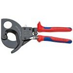 Knipex 95 31 280 Cable Shears Ratchet Action Multi-Component Grip 280mm (11in)