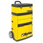 Beta C41H Two - Module Tool Trolley Cabinet - Yellow