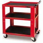 Beta C51 3 Level Mobile Workshop Tool Trolley Red