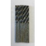 1/16" (1.588mm) High Speed Steel Industrial Quality Drill Bits - Pack of 10