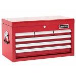 Britool E010237B  6 Drawer Tool Chest Top Box - Red
