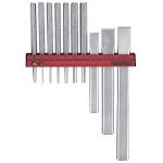 Teng WRPC10 10 Piece Punch &; Chisel Set On Wall Rack