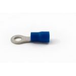 ELECTRICAL TERMINALS (CRIMPS) 4.3mm RING - BLUE (Qty.100)