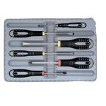Bahco BE-9881 ERGO 6 Piece Slotted & Phillips Screwdriver Set