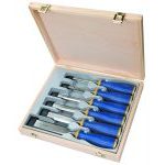 Irwin Marples 10503541 MS500 Soft Touch Bevel Edge Chisel Set in Wooden Case
