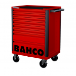 Bahco 1472K8RED E72 8 Drawer 26" Mobile Roller Cabinet Red