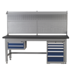 Sealey API1500COMB02 Complete Industrial Workstation &; Cabinet Combo - 1.5 Metre
