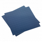 Sealey FT2B Vinyl Floor Tile with Peel & Stick Backing - Pack of 16 Tiles - Blue "Coin" design