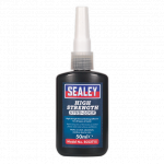 Sealey SCS271S Stud Lock - High Strength Grade (Red Liquid) 50ml