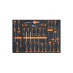Beta MM210 25 Piece Slotted, Phillips and Torx Screwdriver Set Supplied in Foam Module