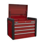 Sealey AP3401 Topchest 4 Drawer with Ball Bearing Slides