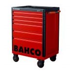 Bahco 1477K6RED E77 'Premium' 6 Drawer 26" Mobile Roller Cabinet Red