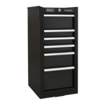 Sealey PTB40506 Hang-On Chest 6 Drawer Heavy-Duty