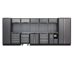 Sealey APMSSTACK01SS Superline Pro 4.9m Storage System - Stainless Worktop