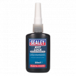 Sealey SCS243S Nut Lock - Thread Lock - Medium Strength Grade (Blue Liquid) 50ml