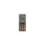 Beta T171 5 Piece Slotted Screwdriver Set in Plastic Module Tray