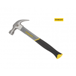 Stanley STHT0-51309 Curved Claw Hammer With Fibreglass Shaft 450g / 16oz