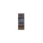 Beta T208 7 Piece Slotted & Phillips Screwdriver Set in Plastic Module Tray