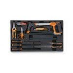 Beta T284 10 Piece Assorted Tool Set in Plastic Module Tray