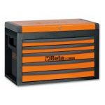 Beta RSC23 5 Drawer Portable Tool Chest / Top Box - Orange
