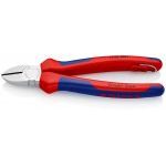 Knipex 70 05 180 T Diagonal Side Cutter Pliers With Multi-Component Grips Tethered -  180 mm