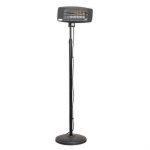 Sealey IFSH2003 Infrared Quartz Patio / Indoor Heater 2000W/230V with Telescopic Floor Stand