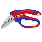 Knipex 95 05 20 SB Angled Electricians Scissors / Shears 160mm