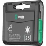 Wera 057778 Bit-Box 20 TX HF Torx Screwdriver Bits T25 (x20) 25mm Long