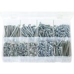 Assorted Machine Screws with Nuts, Round Head, Slotted - BA