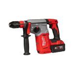 Milwaukee M18 BLHX-501X 18V FUEL Brushless SDS+ Hammer Drill, 1x 5.0Ah Battery, FIXTEC Chuck, Charger & Case