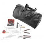 Facom CML.24H 52 Piece Large Travel Maintenance Kit In Black Grained Leather Bag