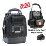 Veto Pro Pac TECH-PAC MC Blackout Tool Backpack BUILD OUT BAG (No Panels) + SB-LD Hybrid Tool / Meter Pouch FREE