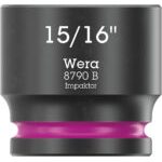 Wera 8790 B Impaktor 3/8" Drive Impact Socket 15/16" AF