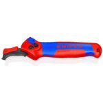 Knipex 16 50 145 SB Cable Stripping Knife With Ratchet Function