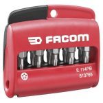 Facom E.114 11 Piece Security Torx Plus Screwdriver Bit Set
