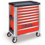 Beta C39/8 8 Drawer Aluminium Alloy Mobile Roller Cabinet in Red