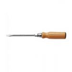 Facom ATHH.10X175 Slotted Wooden - Handle Screwdriver - 10 x 175mm