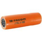 Facom J.18LAVSE 3/8" Drive 1000V Insulated 12 Point Long Socket 18mm