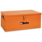 Beta C22BL Long Sheet Metal Tool Trunk Box in Orange