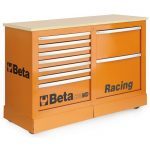 Beta C39MD Racing MD Special Mobile Roller Cabinet In Orange